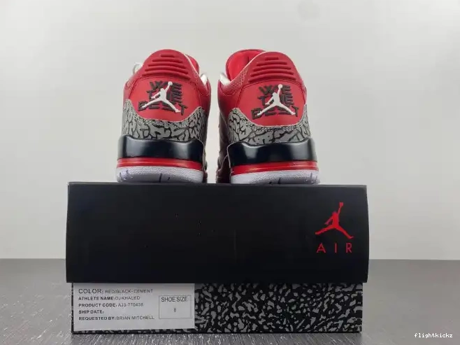DJ Grateful Air 3 AJ3-770438 Khaled Retro Jordan 0527